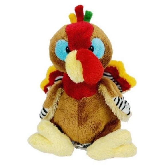 Ganz Webkinz Turkey 8 inch Plush Bird Gobbler Stuffed Animal Toy HM418 NO CODE - Picture 1 of 5